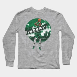 Jrue Holiday Boston City Emblem Long Sleeve T-Shirt